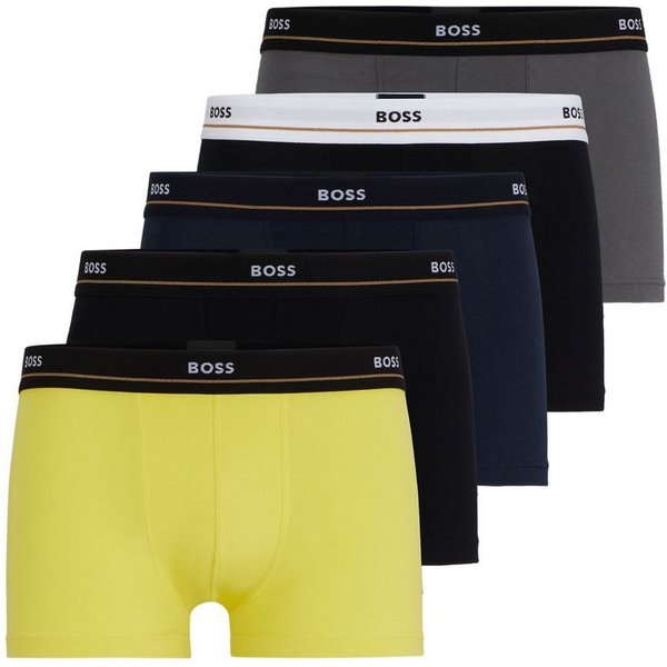 BOSS Trunk Essential (5-St) mit Markenschriftzug am Bund