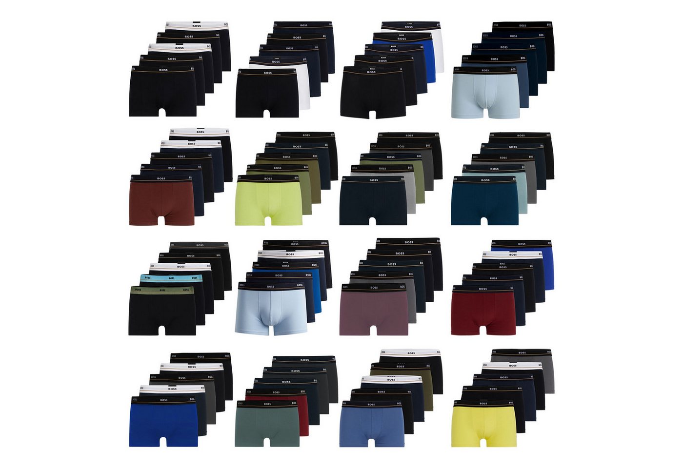BOSS Trunk Essential (5-St) mit Markenschriftzug am Bund – Bild 2 von 2