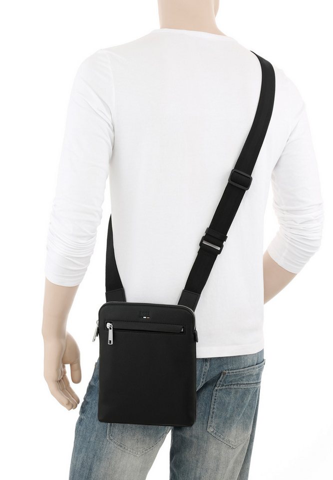 BOSS Umhängetasche Ray_S zip env N., Schultertasche, Messenger-Bag, Crossbodybag, Reißverschluss-Außenfach – Bild 2 von 4