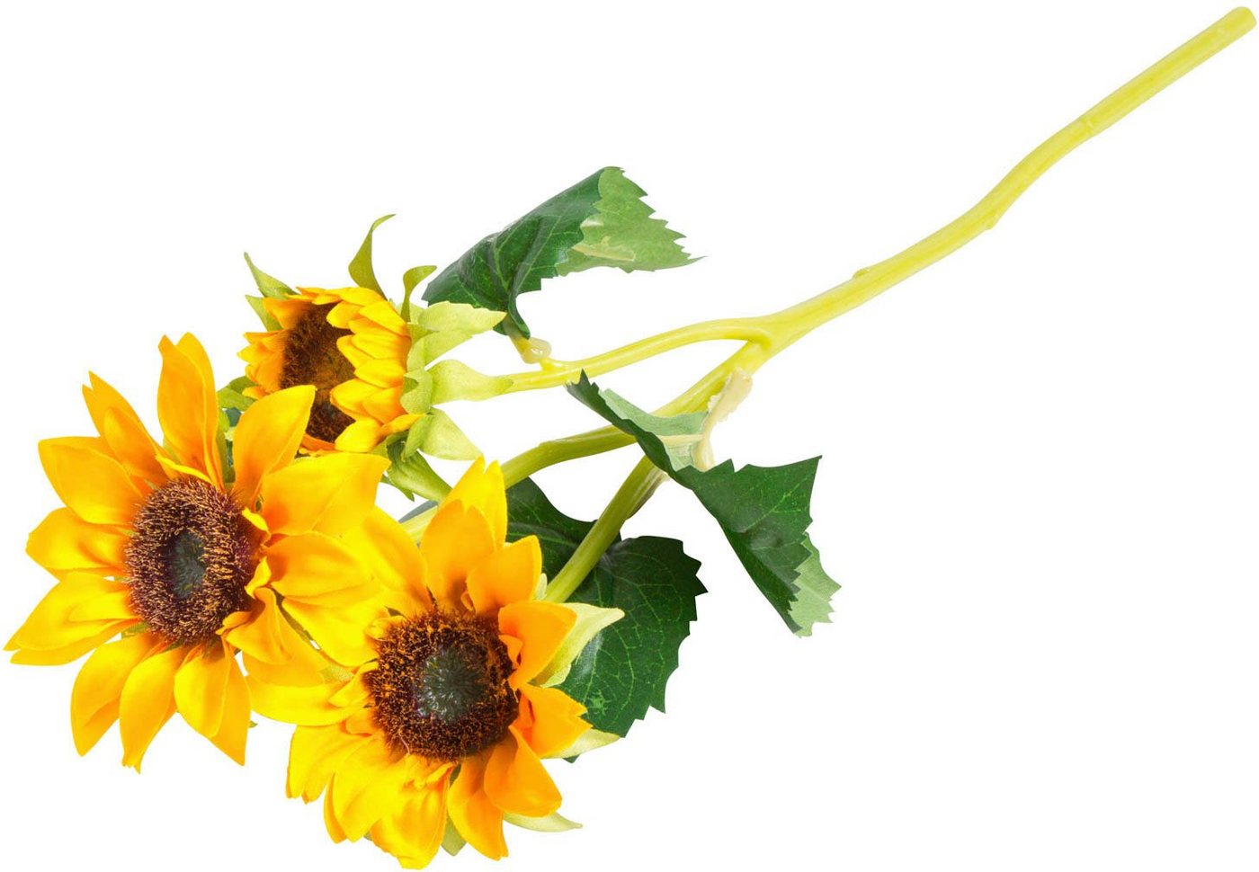 Kunstblume Sonnenblume Sonnenblume, Botanic-Haus, Höhe 38 cm – Bild 2 von 4