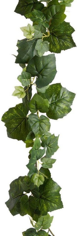 Kunstranke Weinlaubgirlande, Botanic-Haus, Höhe 195 cm – Bild 2 von 4