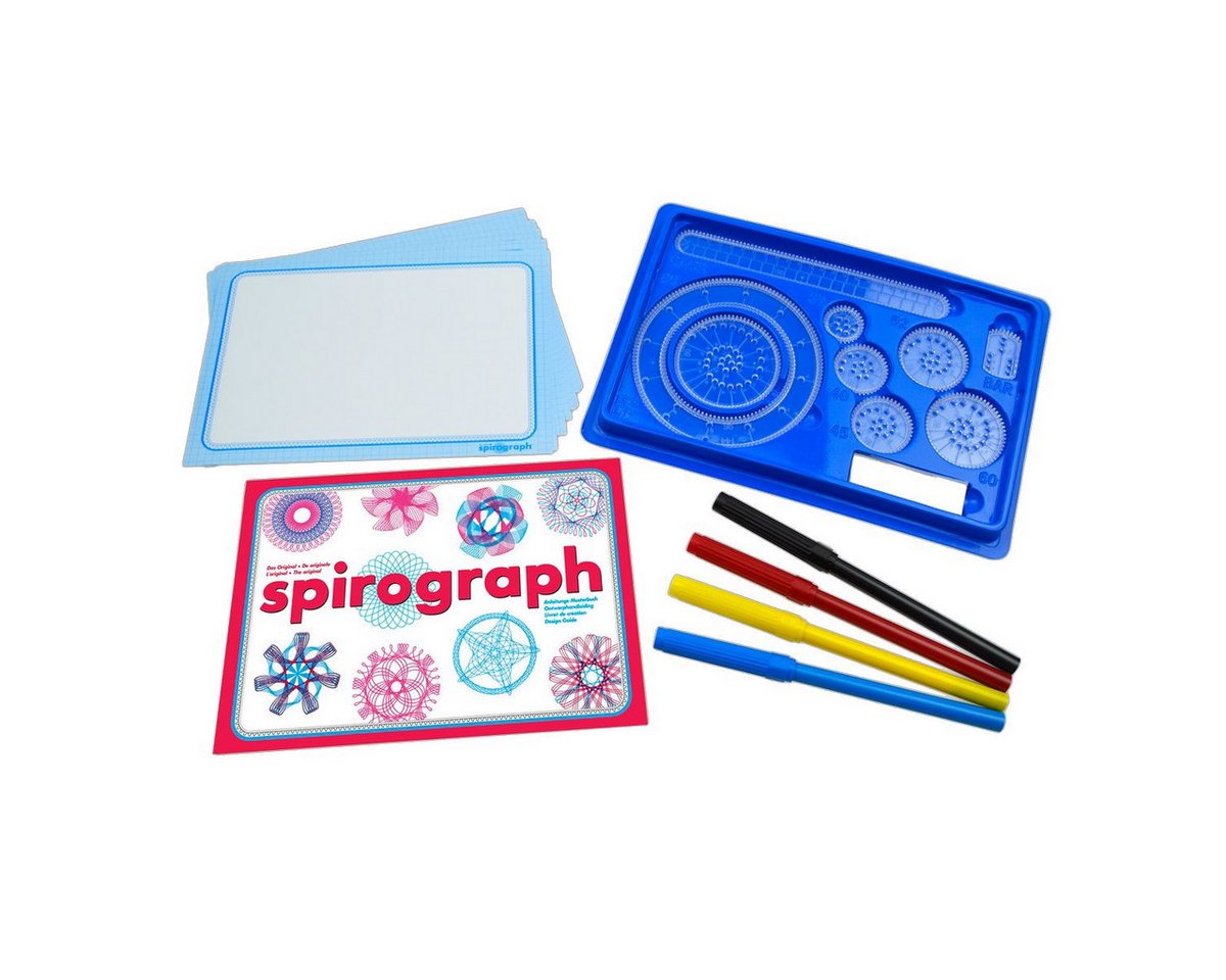BOTI Zeichenlineal spirograph Schablonen Set Starterset – Bild 2 von 4