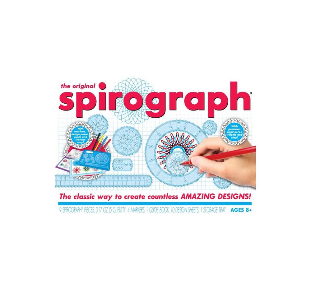 BOTI Zeichenlineal spirograph Schablonen Set Starterset – Bild 3 von 4