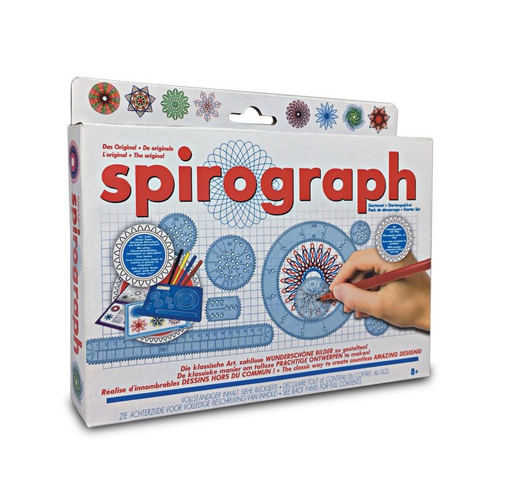 BOTI Zeichenlineal spirograph Schablonen Set Starterset – Bild 4 von 4