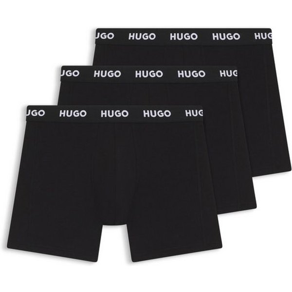 HUGO Boxer BOXERBR TRIPLET PACK (3-St) mit HUGO Logo-Elastikbund