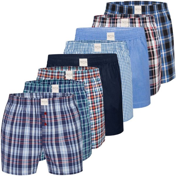 Phil & Co. Boxershorts 8 Phil & Co. Berlin Webboxer Herren american Boxer Boxershorts Shorts (1-St)