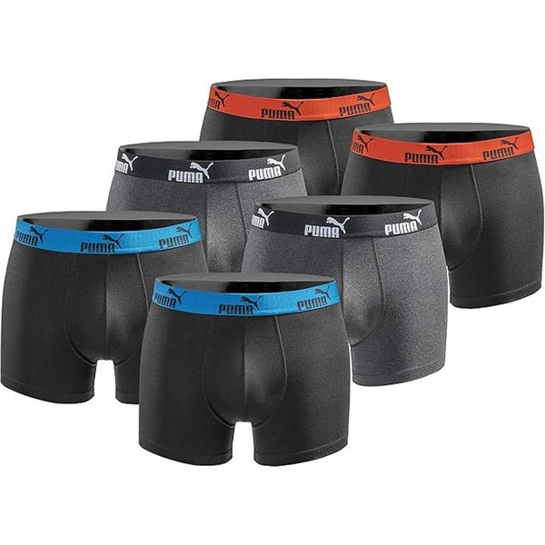 PUMA Boxershorts Puma 6er Pack Herren Basic Limited Edition