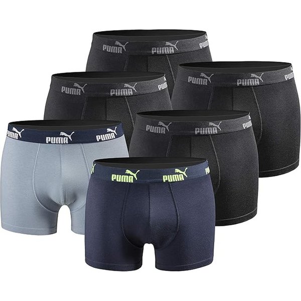 PUMA Boxershorts Puma 6er Pack Herren Basic Limited Edition