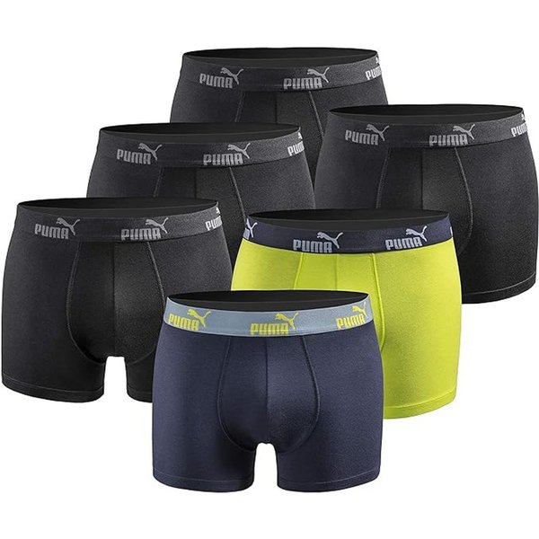 PUMA Boxershorts Puma 6er Pack Herren Basic Limited Edition