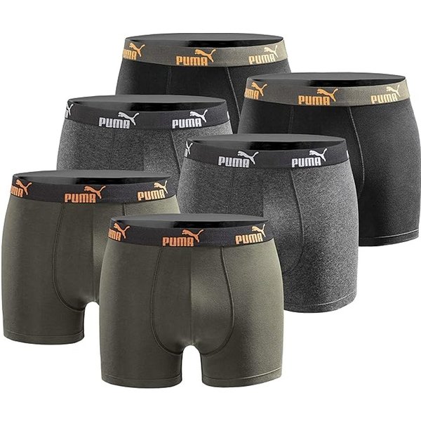 PUMA Boxershorts Puma 6er Pack Herren Basic Limited Edition