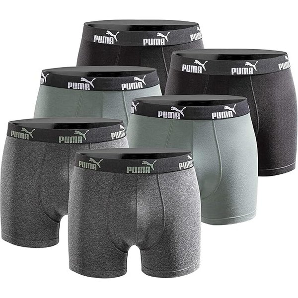 PUMA Boxershorts Puma 6er Pack Herren Basic Limited Edition