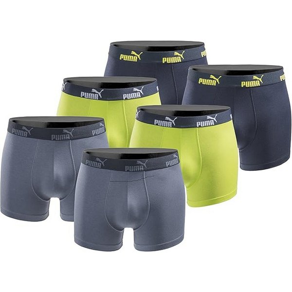 PUMA Boxershorts Puma 6er Pack Herren Basic Limited Edition