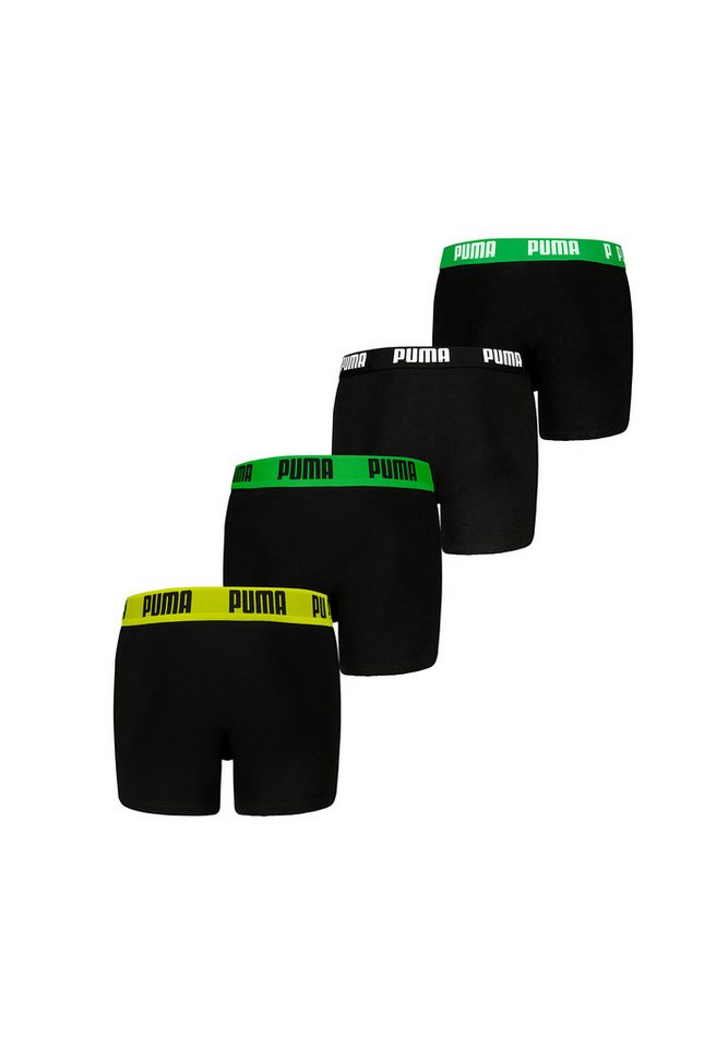 PUMA Boxershorts PUMA BOYS EVERYDAY BASIC BOXERS 4P ECOM (Spar-Pack, 4er-Pack) – Bild 2 von 2