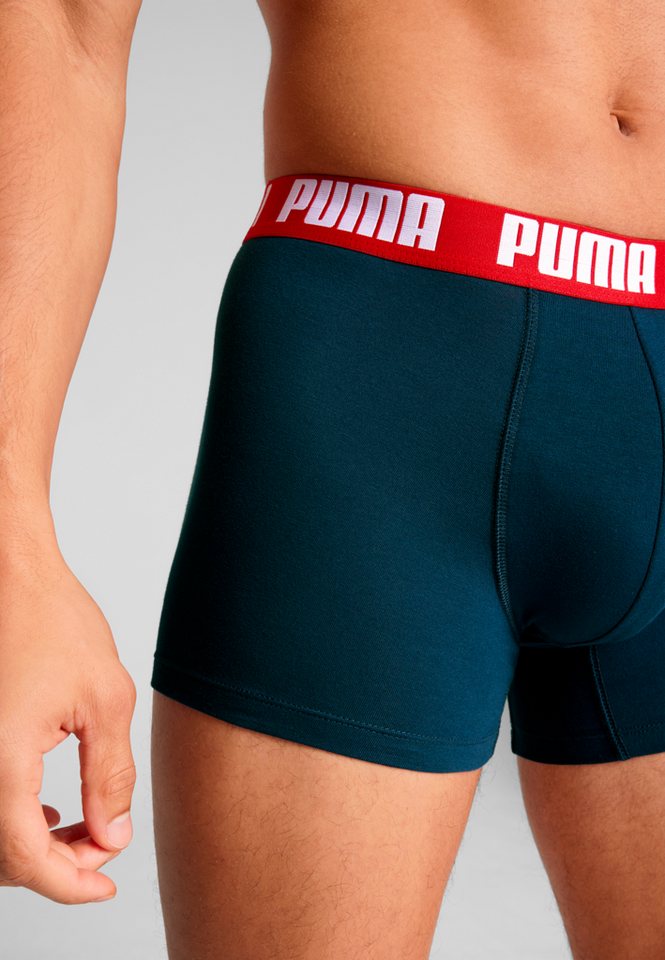 PUMA Boxershorts PUMA MEN EVERYDAY BASIC BOXERS 2P (Packung, 2er Pack) mit Puma Webbund – Bild 5 von 5