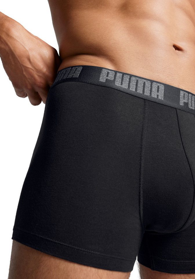 PUMA Boxershorts PUMA MEN EVERYDAY BOXER (6er Pack) Elastischer Logobund, Stretchmaterial, ohne Eingriff – Bild 5 von 5