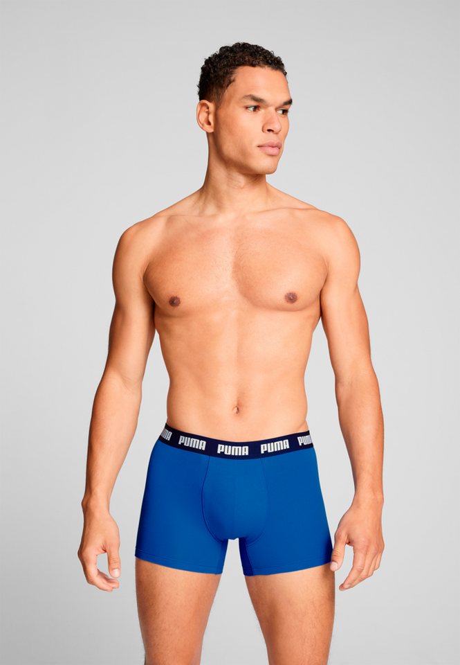 PUMA Boxershorts PUMA MEN EVERYDAY BOXERS 3P (3er Pack) mit Komfortbund – Bild 2 von 5