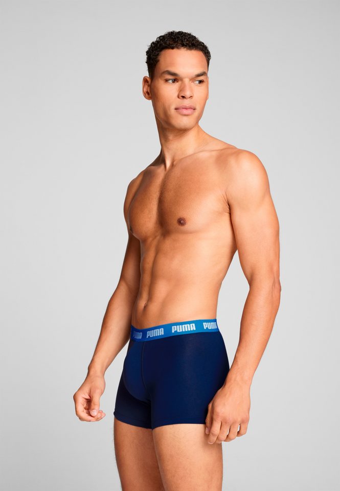 PUMA Boxershorts PUMA MEN EVERYDAY BOXERS 3P (3er Pack) mit Komfortbund – Bild 4 von 5