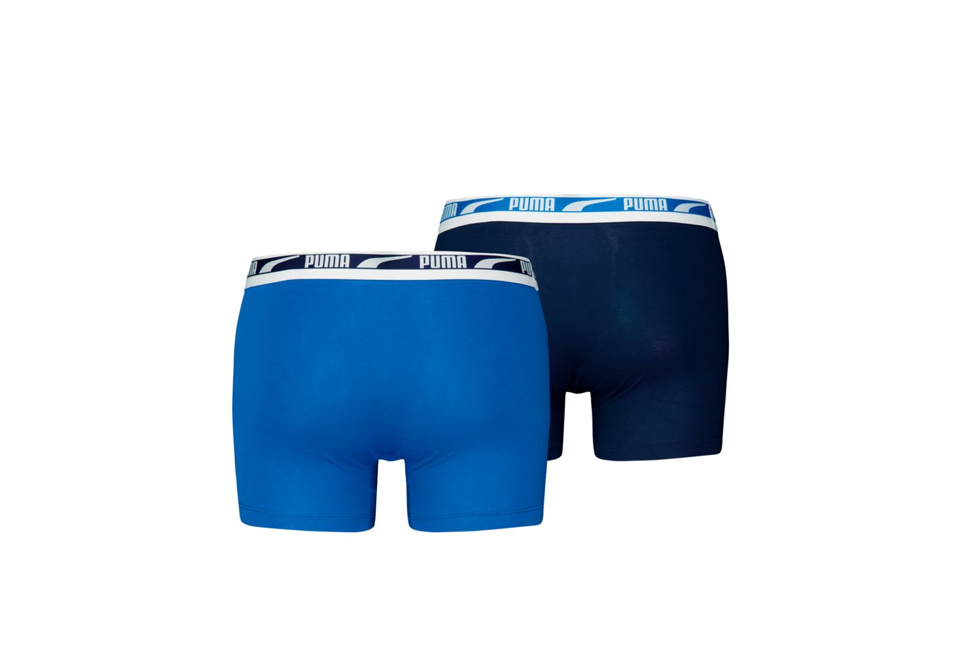 PUMA Boxershorts PUMA MEN EVERYDAY MULTI LOGO BOXERS 2P (2er Pack) Komfortabler Logobund – Bild 5 von 5