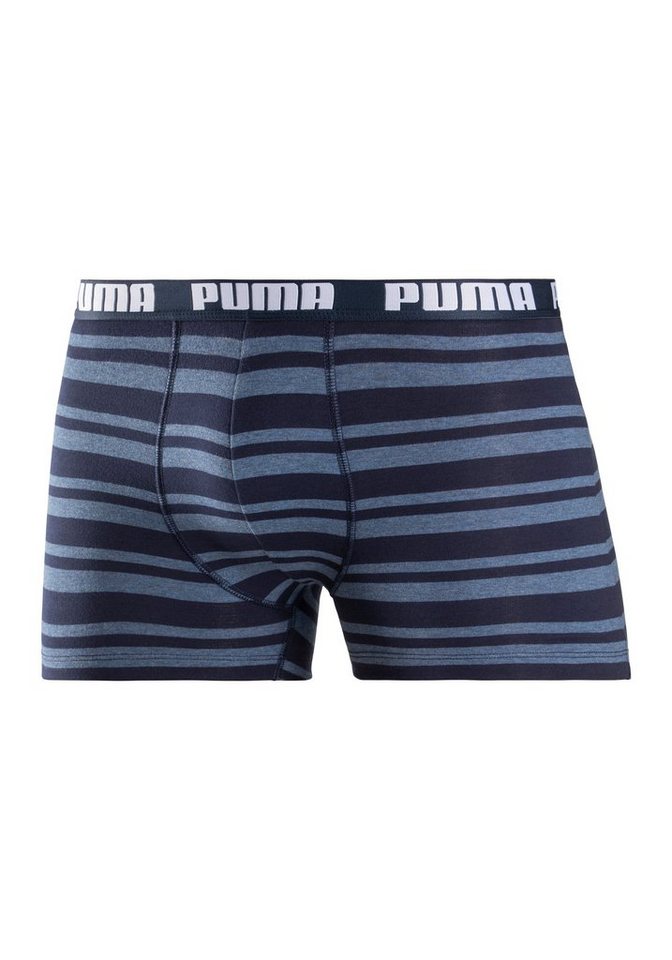 PUMA Boxershorts PUMA MEN EVERYDAY PLACED LOGO BOXERS 2P (2er Pack) mit Logo Webbund – Bild 5 von 5
