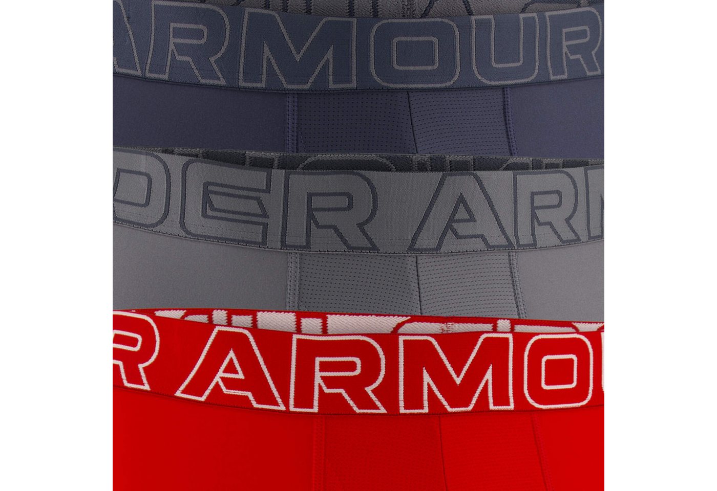 Under Armour® Boxershorts Under Armour Herren Boxershorts TECH-SOLID 16 cm 3 Pack UUSHJ043 – Bild 3 von 4
