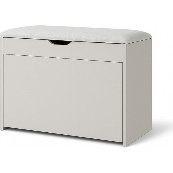 BOXIMO Schuhschrank Shoe cabinet with seating and pull-out shelves VAULT, 57 x 30 x 53 cm (Schuhschrank VAULT mit Sitzbank)