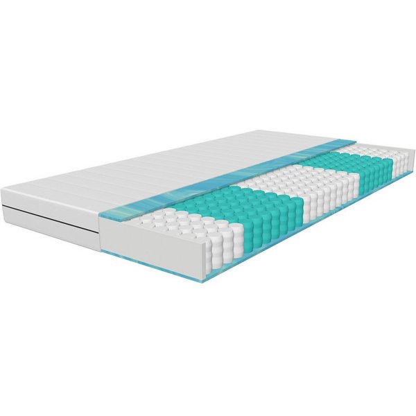 Boxspringmatratze Schlaftroll 7-Zonen Taschenfederkernmatratze, Schlaftroll, 21 cm hoch, 90x200, 140x200 und weitere Größen Wendematratze H2/H3 – 7-Zonen,21 cm