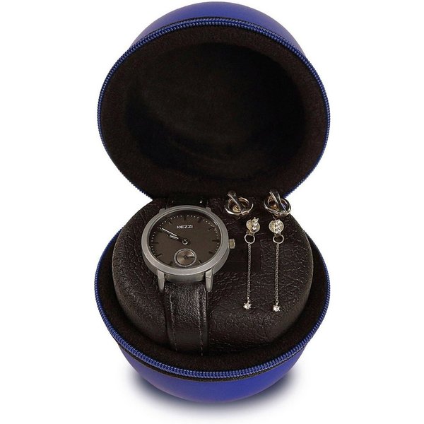 Boxy Uhrenetui 324172, Uhrenaufbewahrung, Reiseetui für Armbanduhren, max. Ø Uhren 50 mm