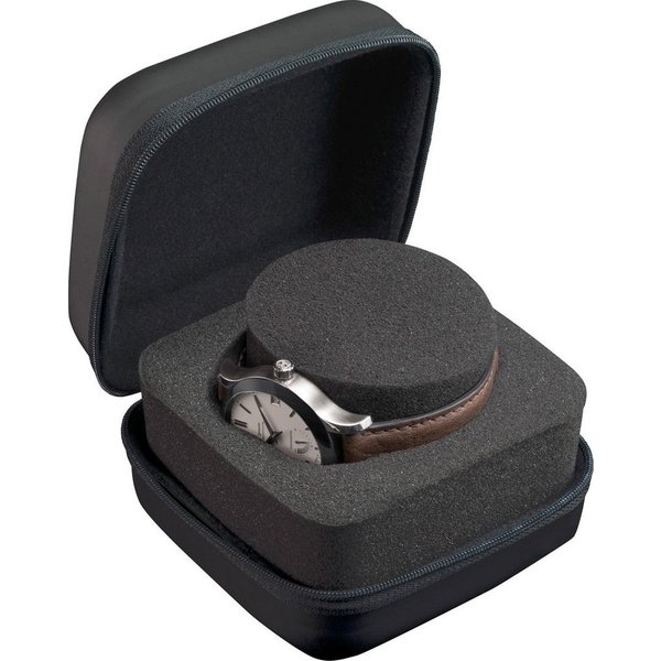 Boxy Uhrenetui 324185, Uhrenaufbewahrung, Reiseetui für Uhren, Ø Uhr max. 55 mm