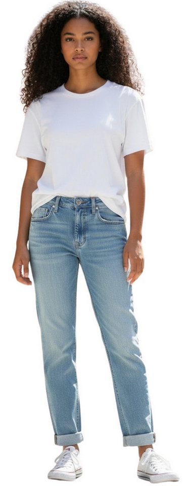Herrlicher Boyfriend-Jeans Herrlicher, Shyra TAP Boyfriend Jeans destroy destroy – Bild 3 von 3