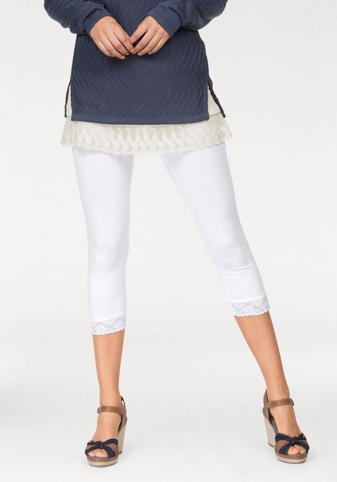 Boysen's Leggings (2er-Pack) mit Spitze – Bild 2 von 5