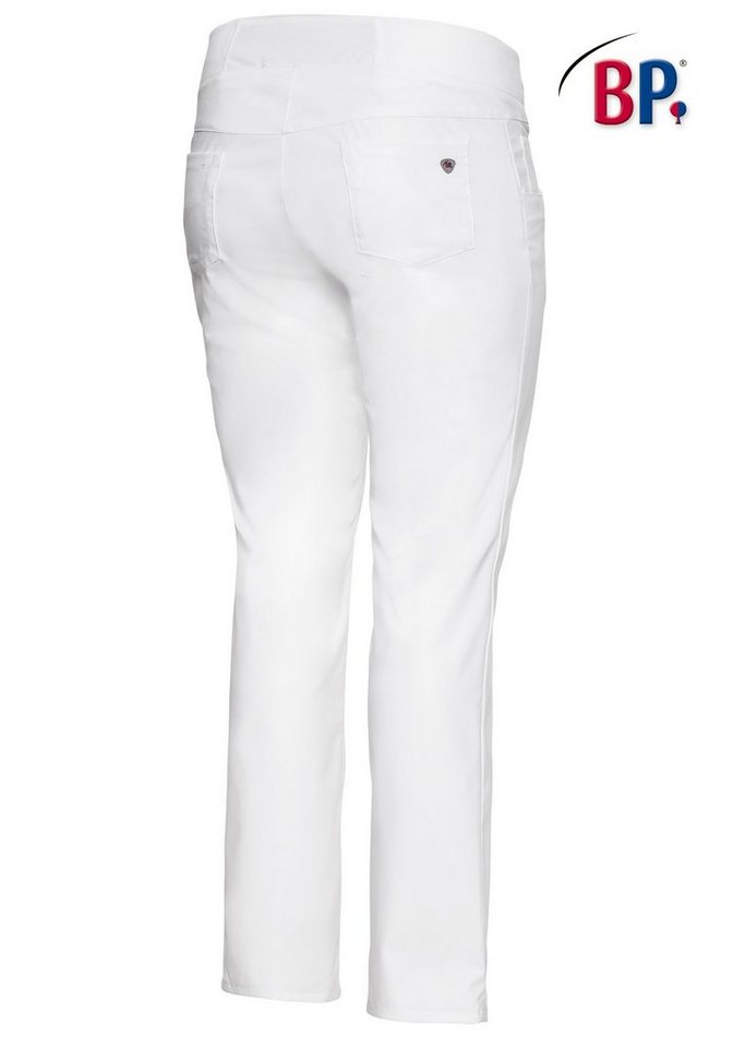 bp Stretch-Hose Shape Fit Damen Hose, weiß Industriewäsche geeignet – Bild 2 von 3