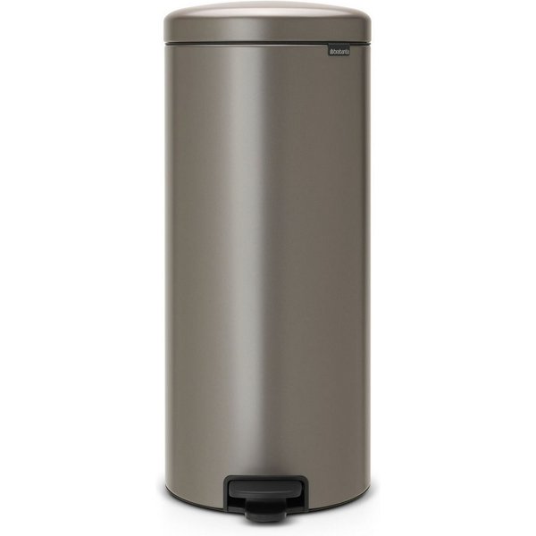 Brabantia Mülleimer NewIcon Treteimer, 30L, sanft schließender Deckel, mit leichter Pedalbedienung