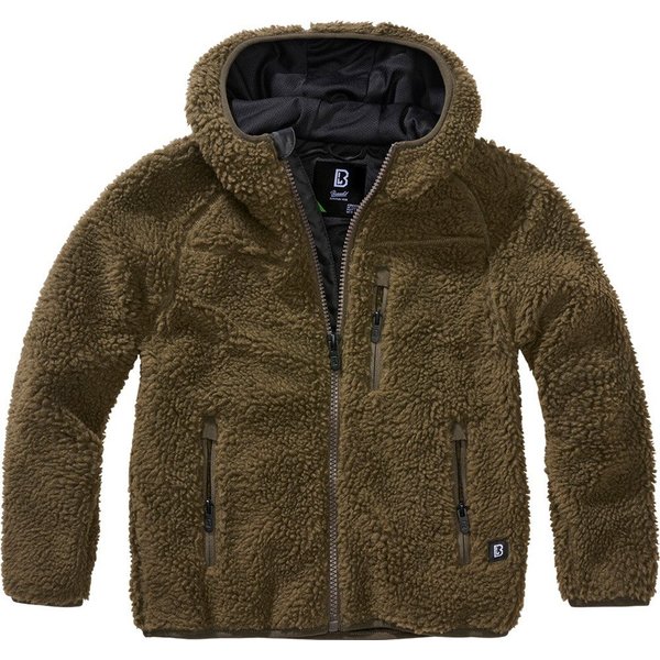 Brandit Fleecejacke Kids Teddyfleece Jacket Hooded
