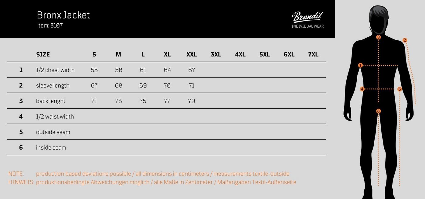 Brandit Kurzjacke Bronx Jacket – Bild 2 von 2