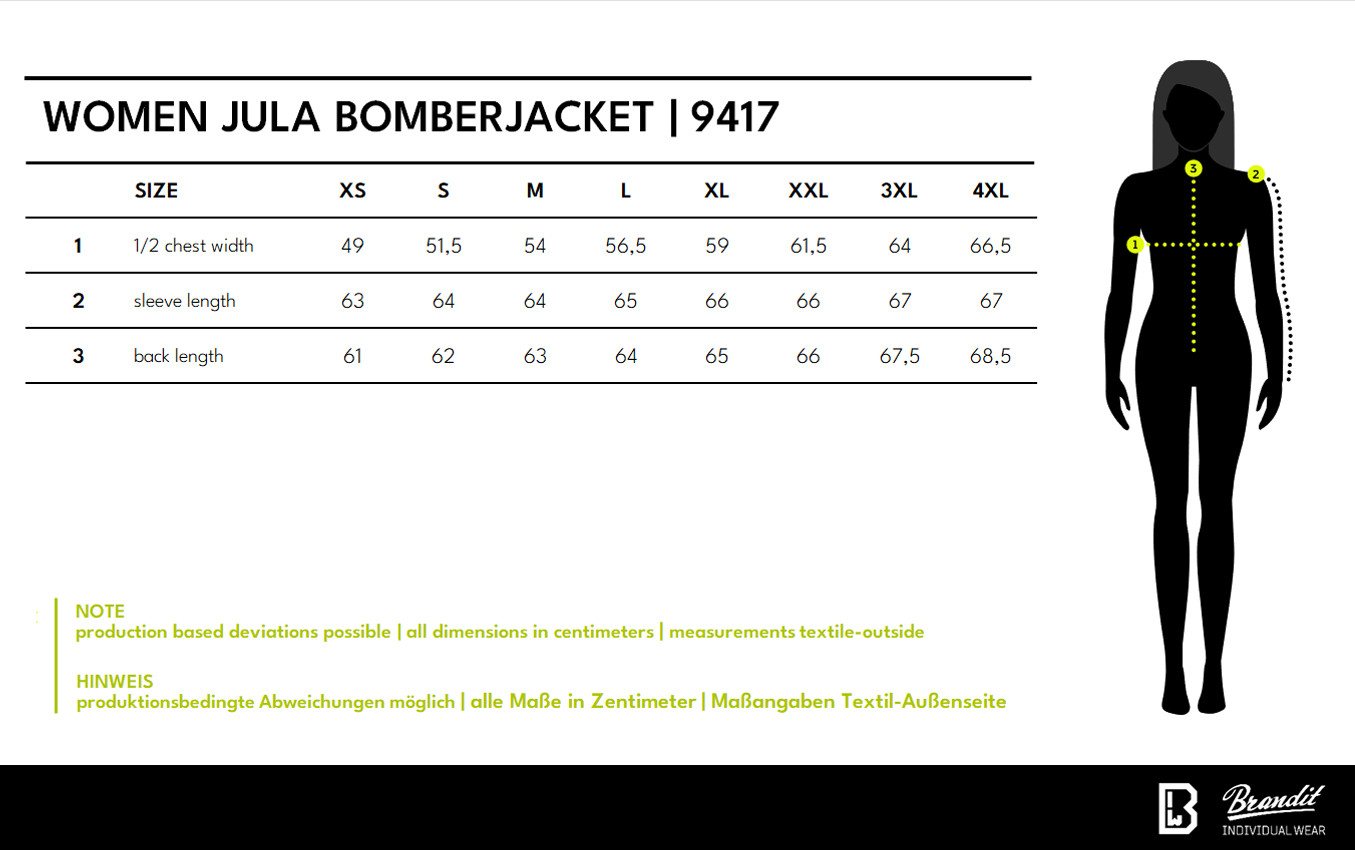 Brandit Kurzjacke Women Jula Bomberjacket – Bild 3 von 3