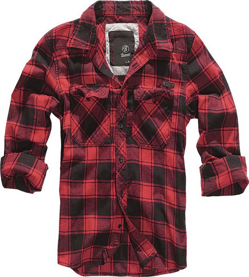 Brandit Langarmhemd Check Shirt Long Sleeve – Bild 2 von 4