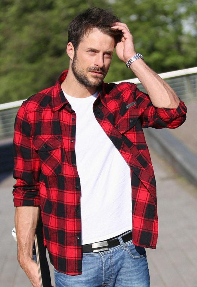 Brandit Langarmhemd Check Shirt Long Sleeve – Bild 3 von 4