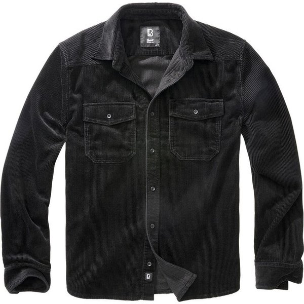 Brandit Langarmhemd Corduroy Classic