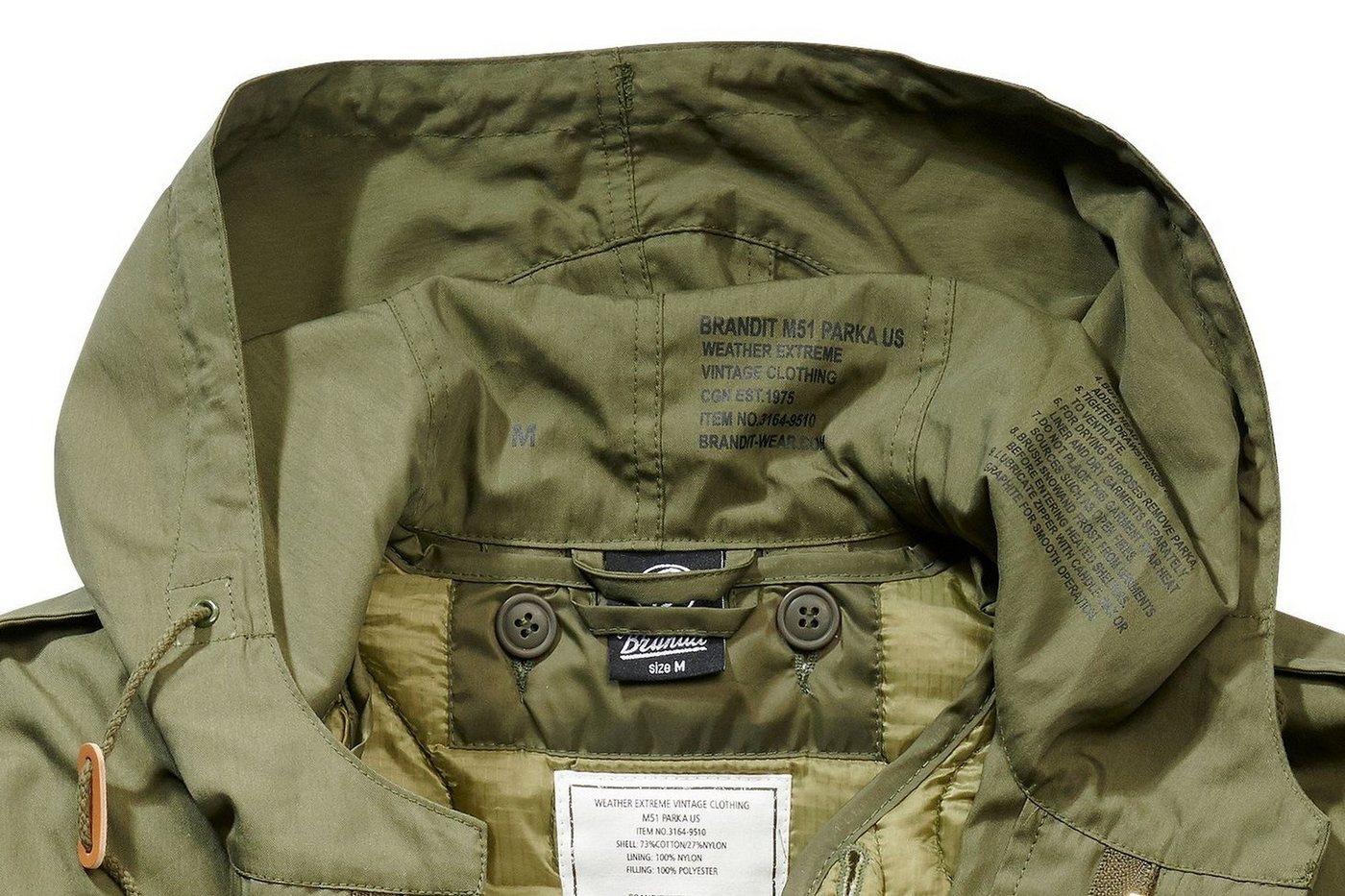 Brandit Parka M51 Us Parka – Bild 3 von 5