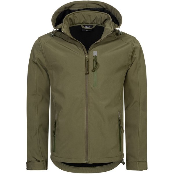 Brandit Softshelljacke Herren Softshelljacke Herbst Winter Jacke Regen Übergangs Allwetter