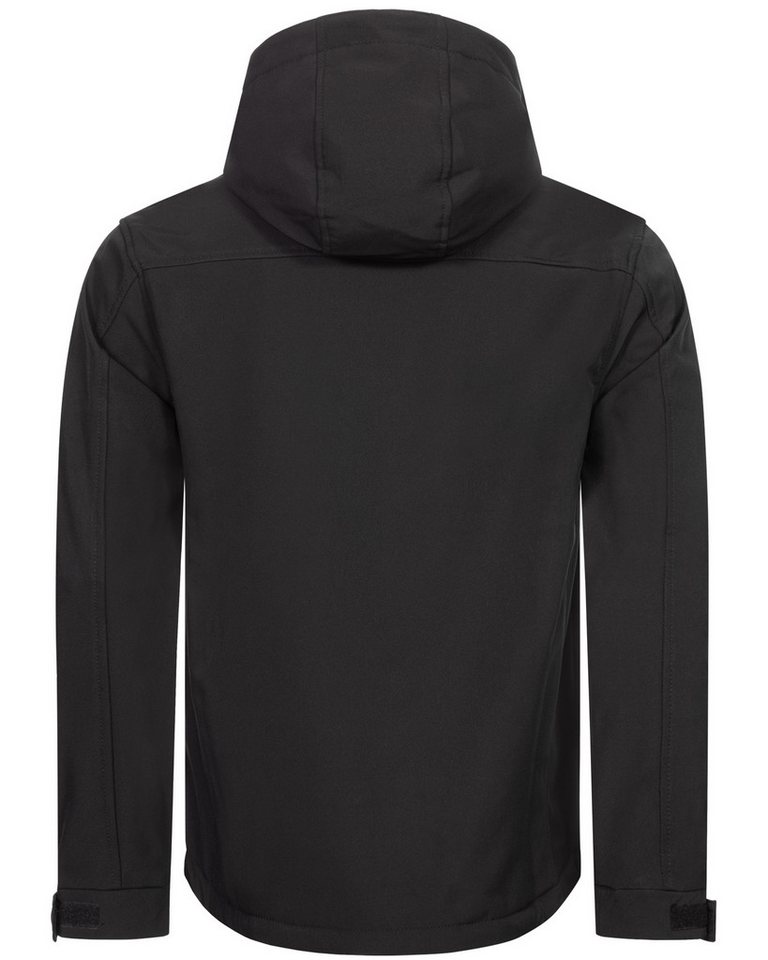Brandit Softshelljacke Herren Softshelljacke Herbst Winter Jacke Regen Übergangs Allwetter – Bild 3 von 5