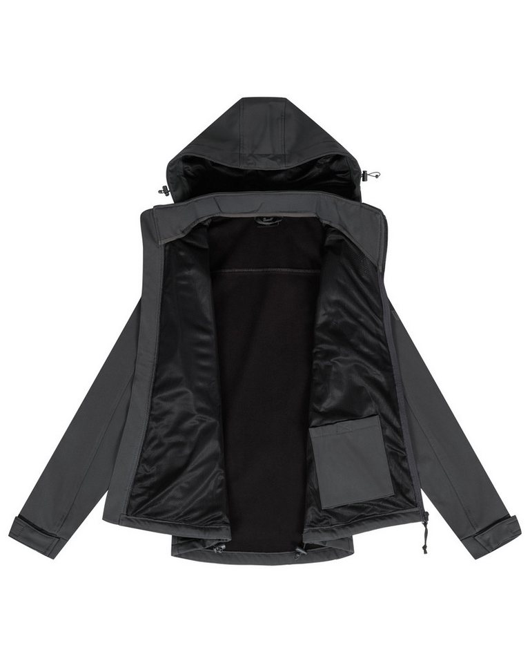 Brandit Softshelljacke Herren Softshelljacke Herbst Winter Jacke Regen Übergangs Allwetter – Bild 4 von 5