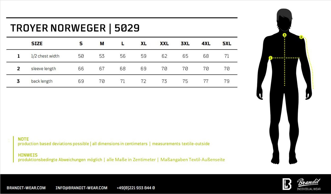 Brandit Strickjacke Norwegian Troyer – Bild 4 von 4