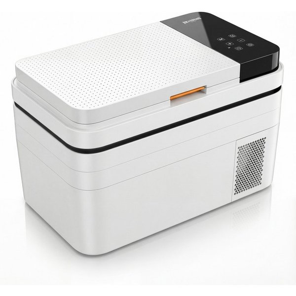 Brandson Elektrische Kühlbox Kompressor Kühlbox, bis – 20°C, ECO Modus, 30 L, für Auto & Camping, 30 l, APP-Steuerung, UV-Sterilisation, Batterieschutz, 12 V, 2