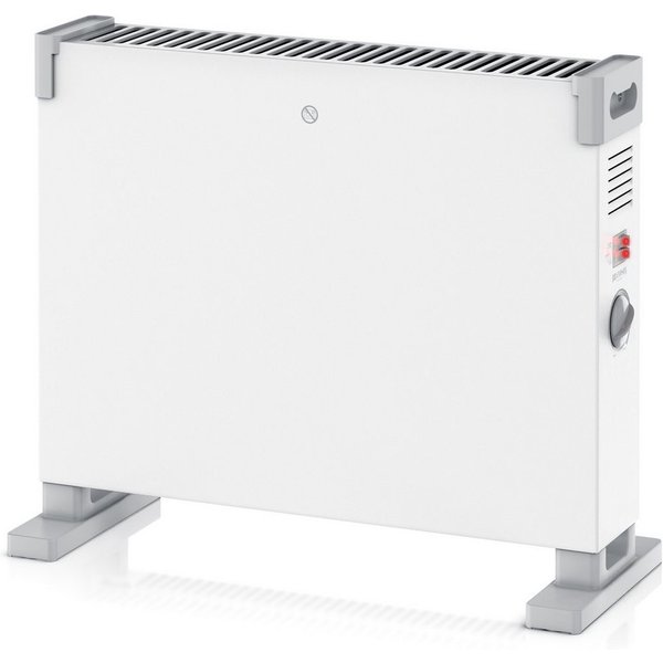Brandson Elektro-Heizkörper Konvektor-Heizung 2000 W, 3 Heizstufen, Thermostat, Elektroheizung, Überhitzungsschutz, Kontrollleuchten, freistehend, Standgerät