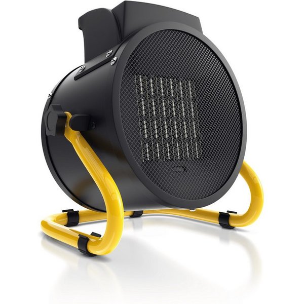Brandson Keramikheizlüfter Baustellen Heizlüfter, Heizgebläse 3 kW / Keramik Elektroheizgebläse, 3000 W, Bautrockner mit Überhitzungsschutz für Baustelle Haus W