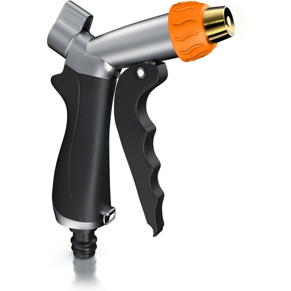 Brandson Multifunktionsbrause Metall Garten Handbrause, Gartenbrause 1/2 Zoll, Pistolengriff, (1-St), mit Messing-Sprühkopf & Schnellkupplung, für Garten, Hof, 