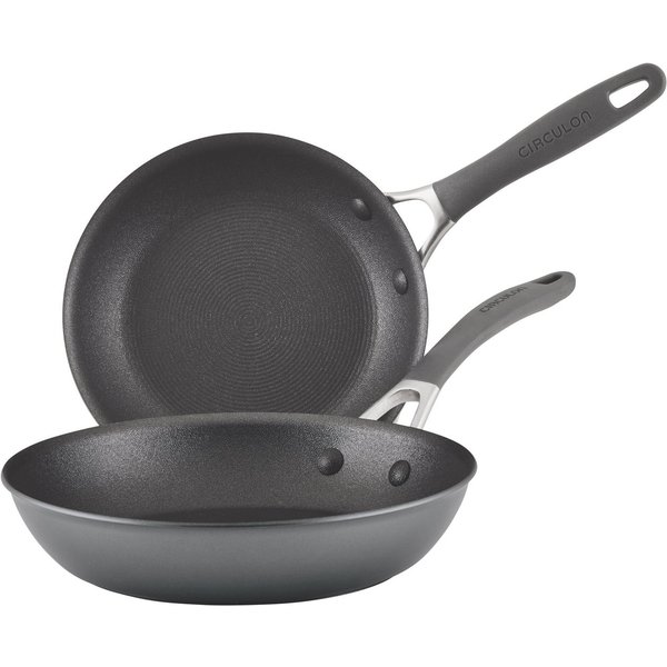 Circulon Bratpfanne Circulon A1 Pfannenset 2tlg., Aluminium (Set, 2-tlg), Sehr widerstandsfähige Antihaftbeschichtung