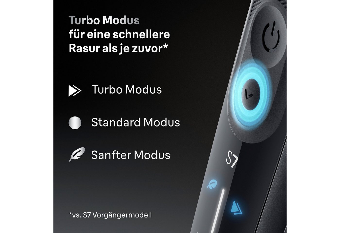 Braun Elektrorasierer Series 7 72-G7865cc, Smart Care Center, Aufsätze: 3, 4in1 SmartCare Center, +3 Aufsätze, 100% wasserdicht, Made in Germany – Bild 5 von 5