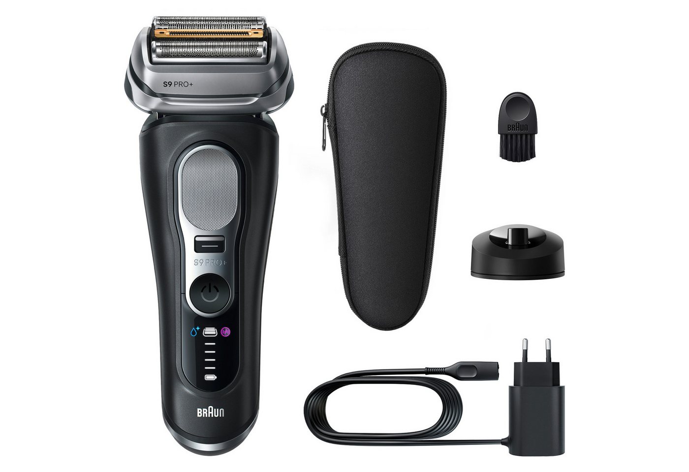 Braun Elektrorasierer Series 9 9610s, integrierter Präzisionstrimmer, Pro-SensoAdapt, Ladeständer, 5+1 ultradünne Präzisionsklingen – Bild 2 von 5